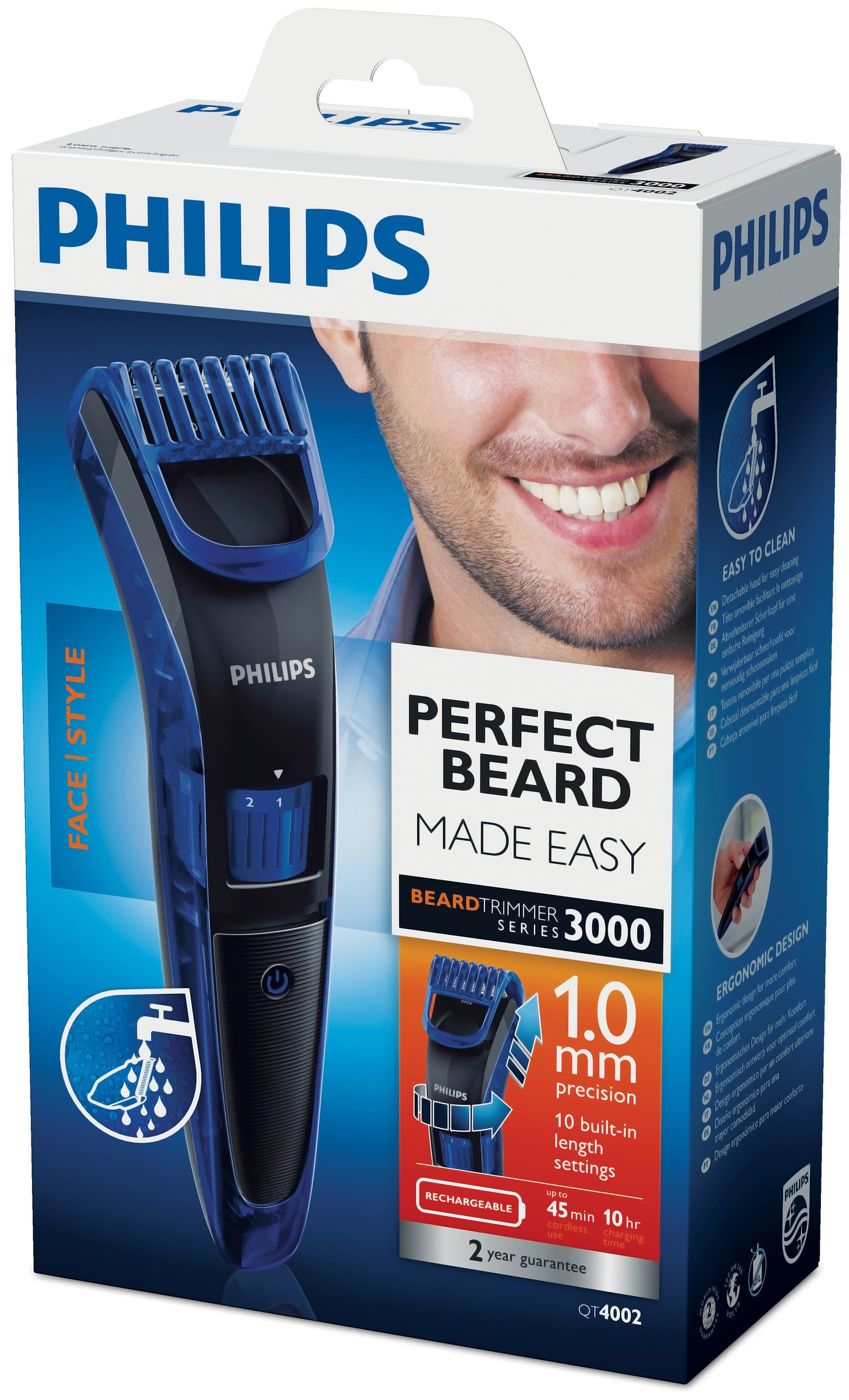 Philips BEARDTRIMMER Series 3000 QT4002/13 beard trimmer 10 – image 3