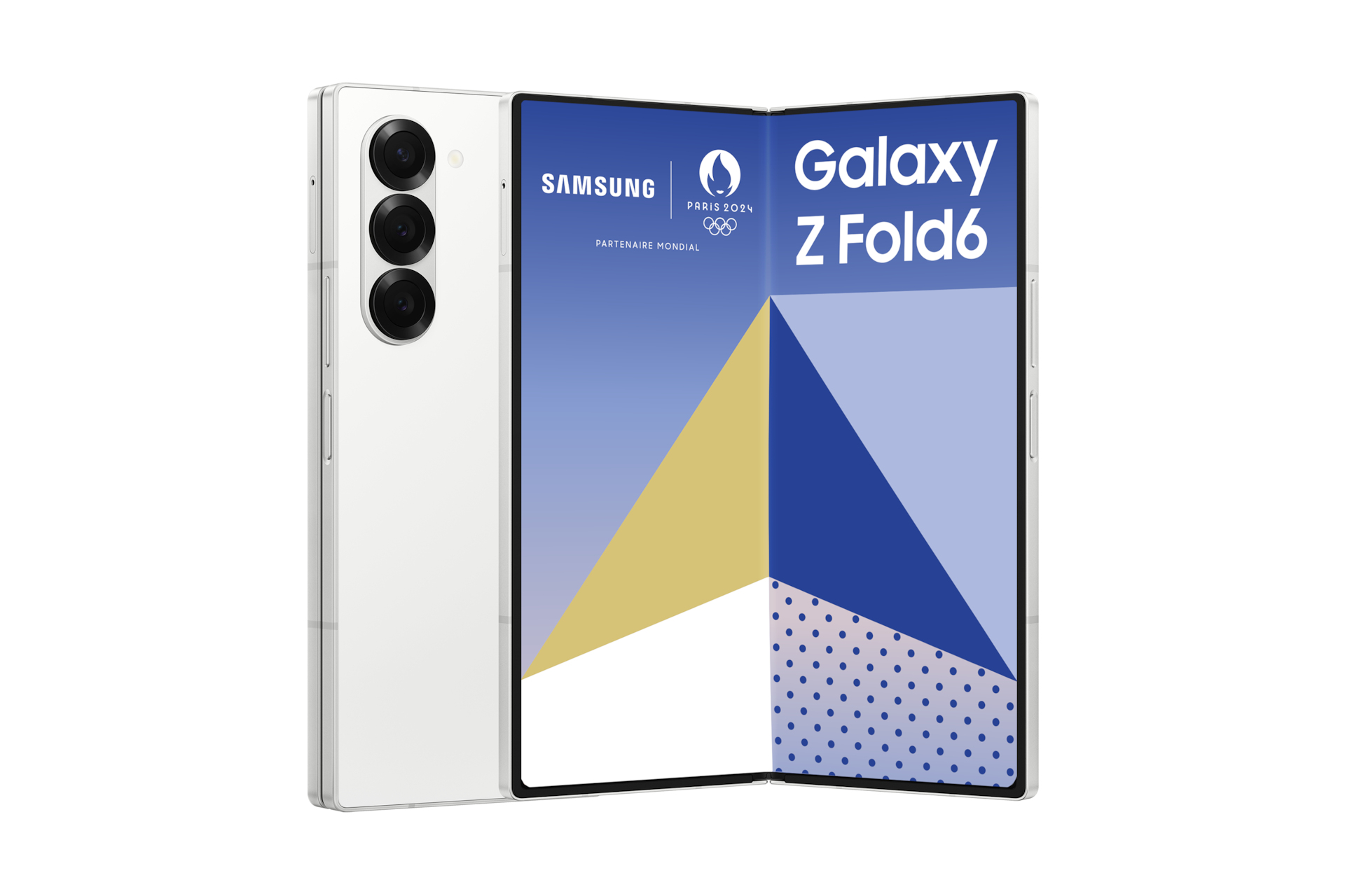 Samsung Galaxy Z Fold6 SM-F956B/DS 193 cm (7.6") Doppia SIM Android 14 5G USB tipo-C 12 GB 256 GB 4400 mAh Bianco