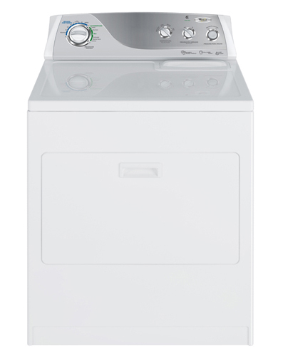 Whirlpool 7MWGD9016YM washer dryer Freestanding Front-load Silver, White