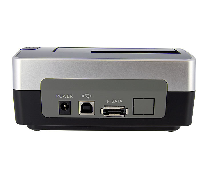 StarTech.com SATDOCKCRH laptop dock/port replicator Black, Silver – image 3