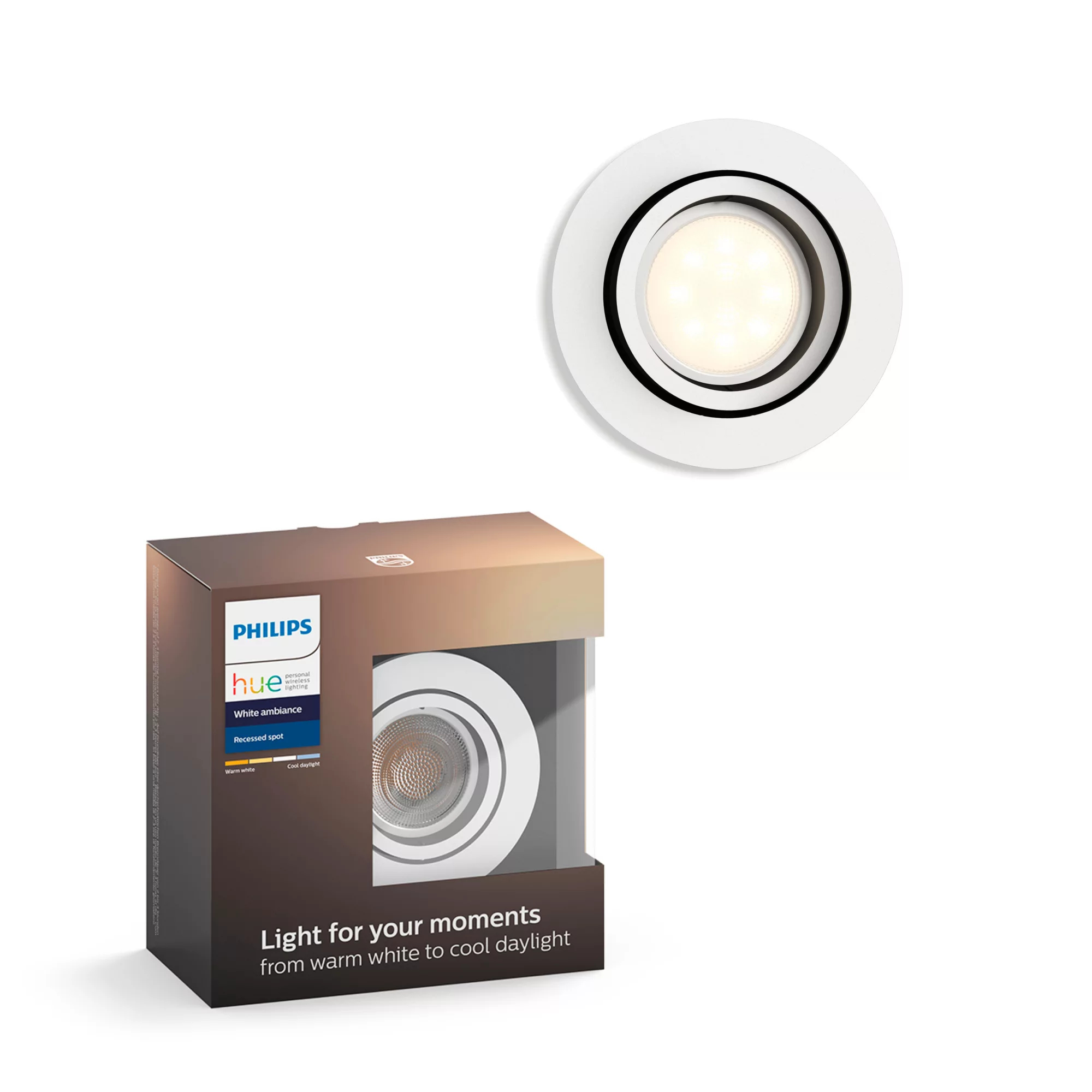 Philips by Signify Philips Hue White ambience Milliskin recessed spotlight ext.
