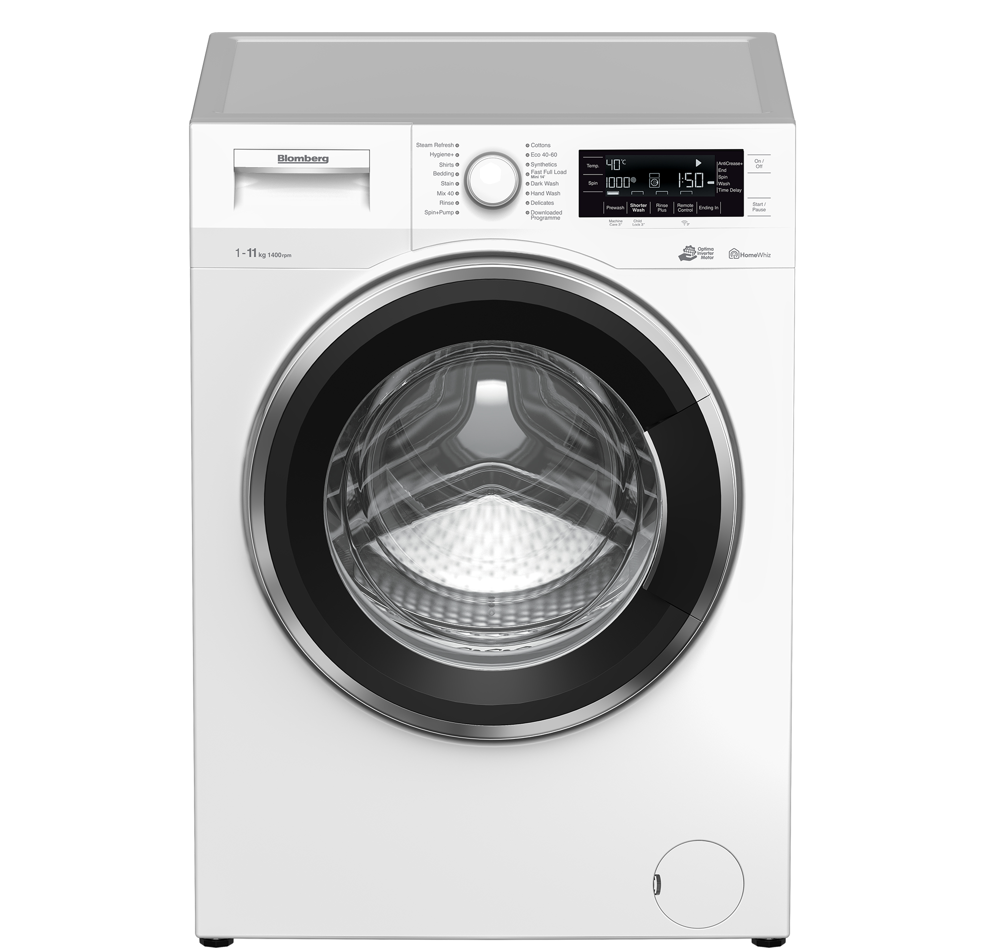 Blomberg LWF3114420W 11kg 1400rpm Washing Machine with Steam Refresh – image 2