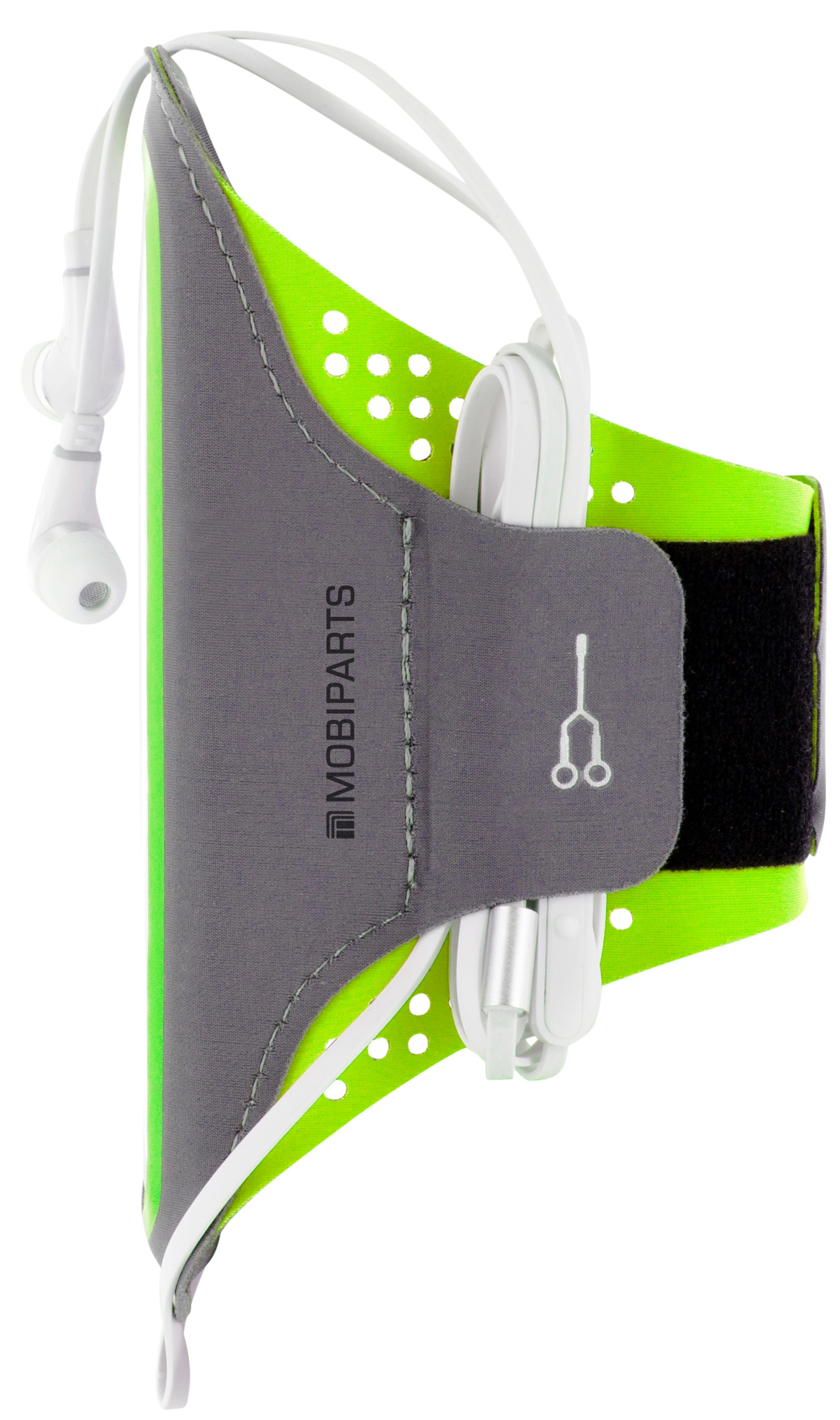Mobiparts Comfort Fit Sport Armband Samsung Galaxy A7 (2018) Neon Green – image 3