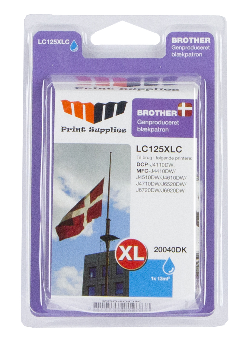 MM Cyan Inkjet Cartridge (LC125XLC)