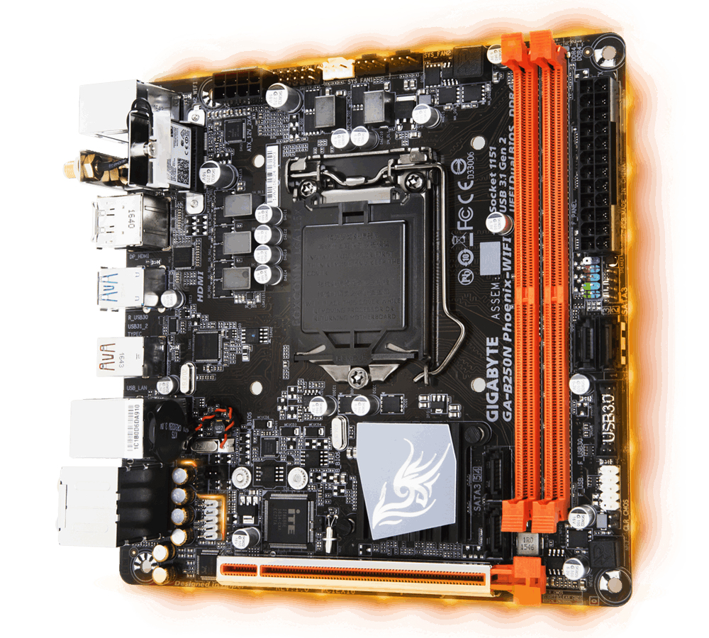 GIGABYTE GA-B250N-Phoenix WIFI – image 3