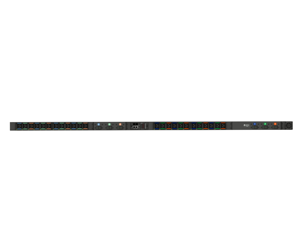 Vertiv Geist DUR3EGB1-24CF17-2S02A9K00-S-A power distribution unit (PDU) 24 AC outlet(s) 0U Black