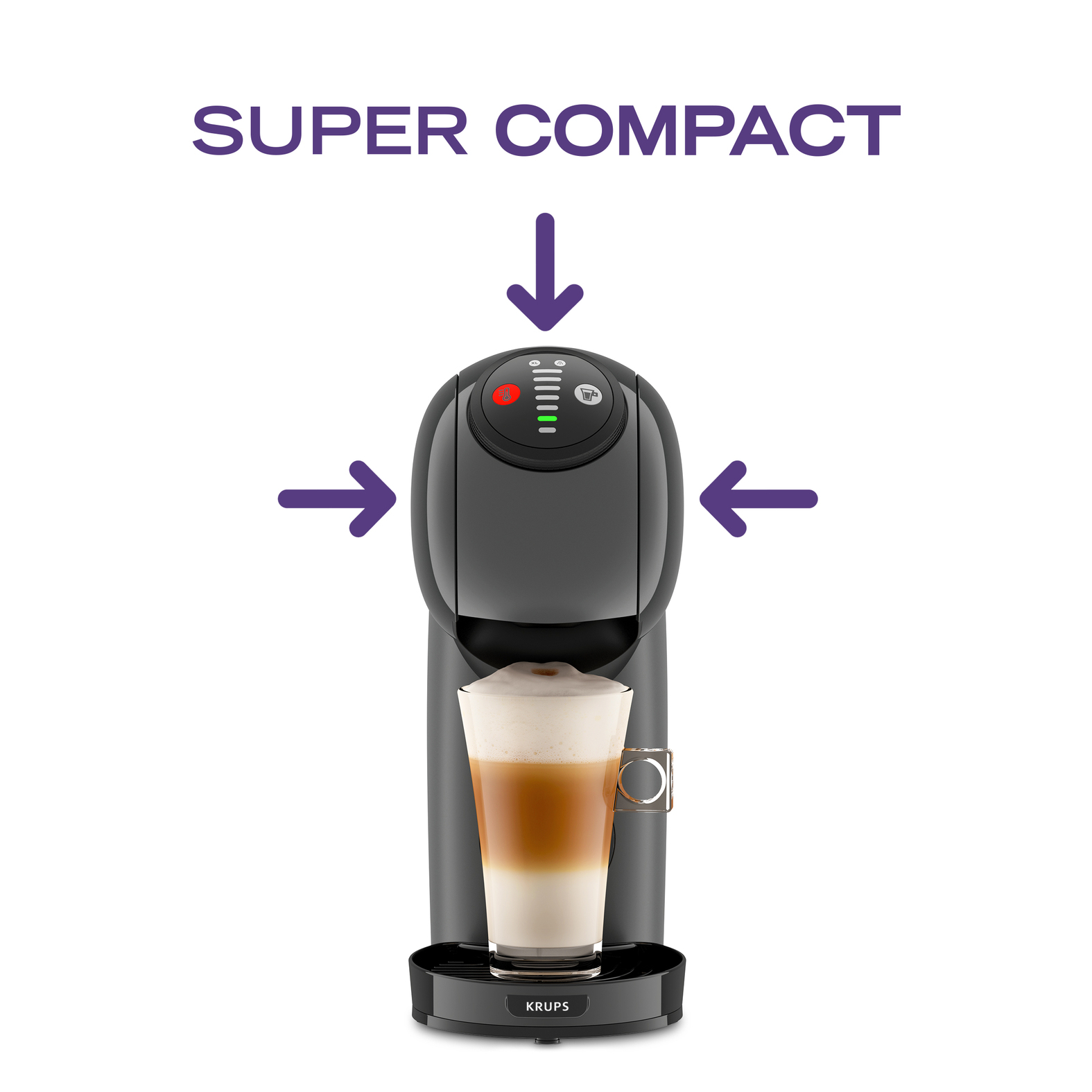 Krups Genio S KP240B Semi-auto Capsule coffee machine – image 7