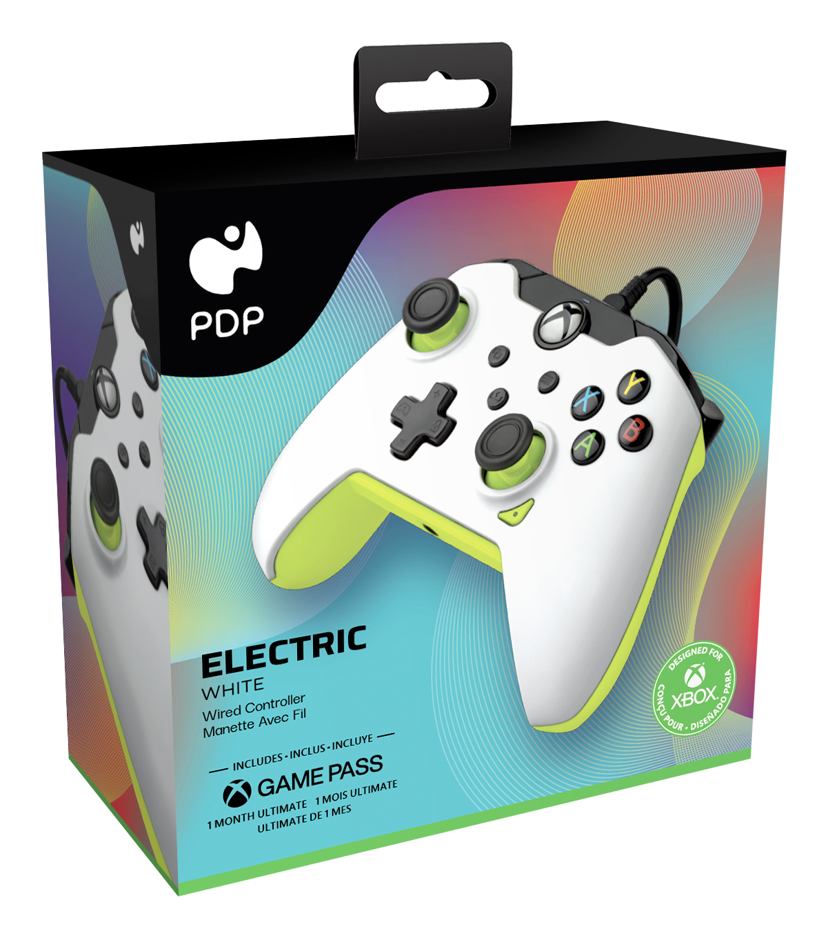 PDP Wired Controller: Electric White - Xbox Series X|S, Xbox One, Xbox, Windows 10/11 – image 7