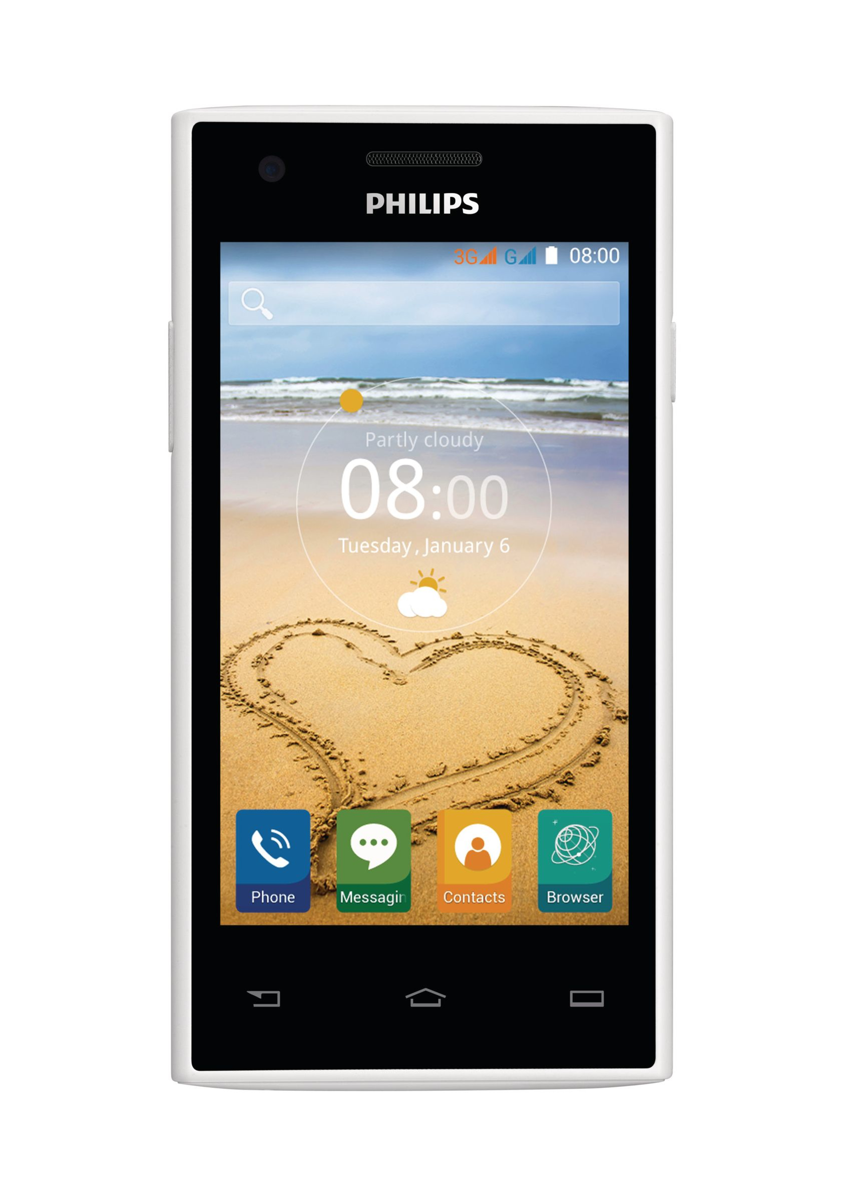 Philips CTS309WH/53 smartphone – image 2