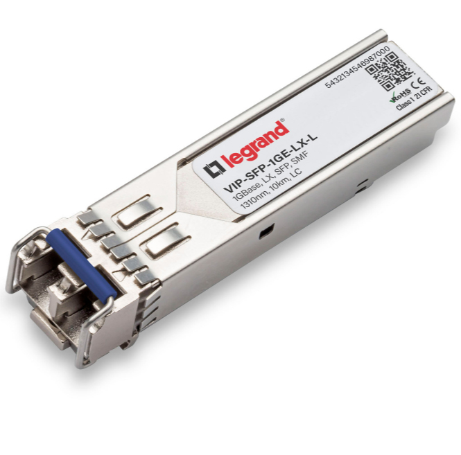 Legrand VIP-SFP-1GE-LX-L network transceiver module Fiber optic 1000 Mbit/s 1310 nm