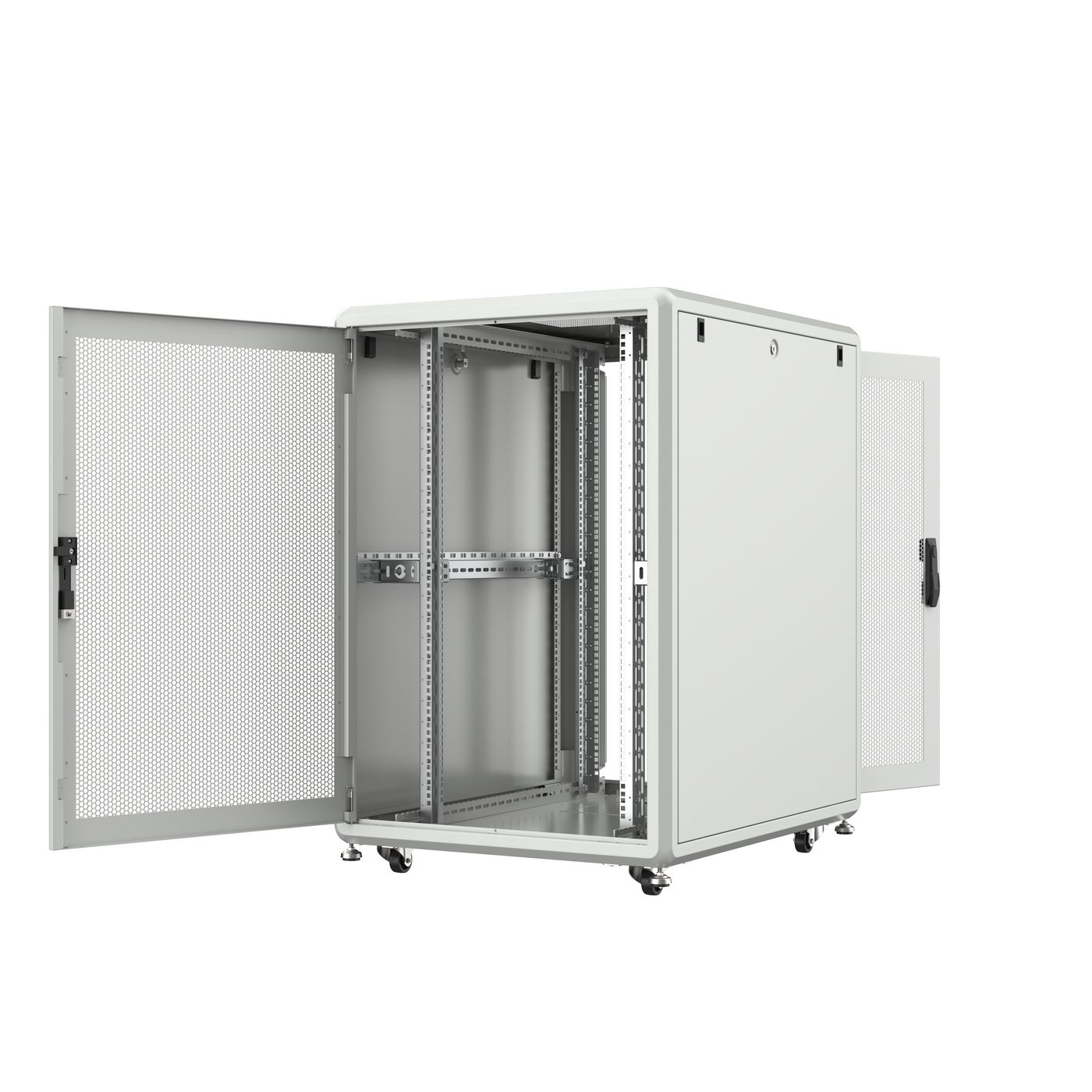 Lanview RSL22U81WH rack cabinet 22U Freestanding rack White – image 2