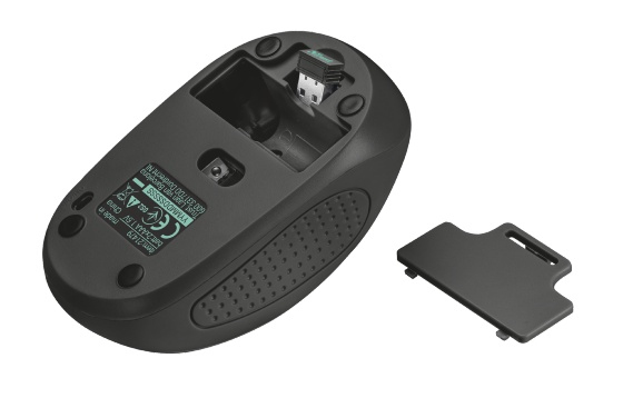 Trust 21479 mouse Office Ambidextrous RF Wireless 1600 DPI – image 3