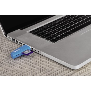 Hama 00054133 card reader USB 2.0 Black, Blue, Green, Pink – image 4