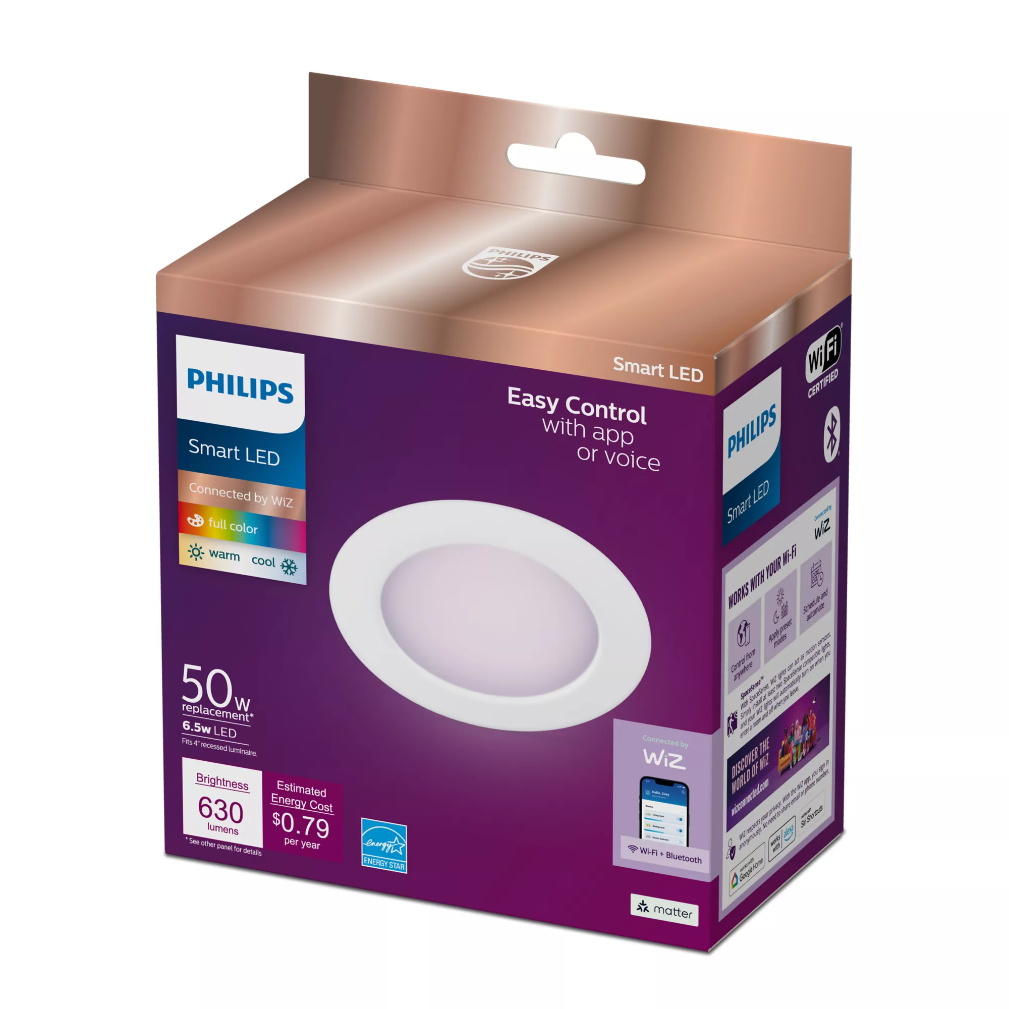 Philips by Signify Philips 046677562762 smart lighting Smart ceiling light Wi-Fi/Bluetooth – image 4