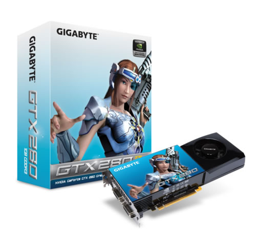 GIGABYTE GV-N28-1GH-B graphics card GeForce GTX 280