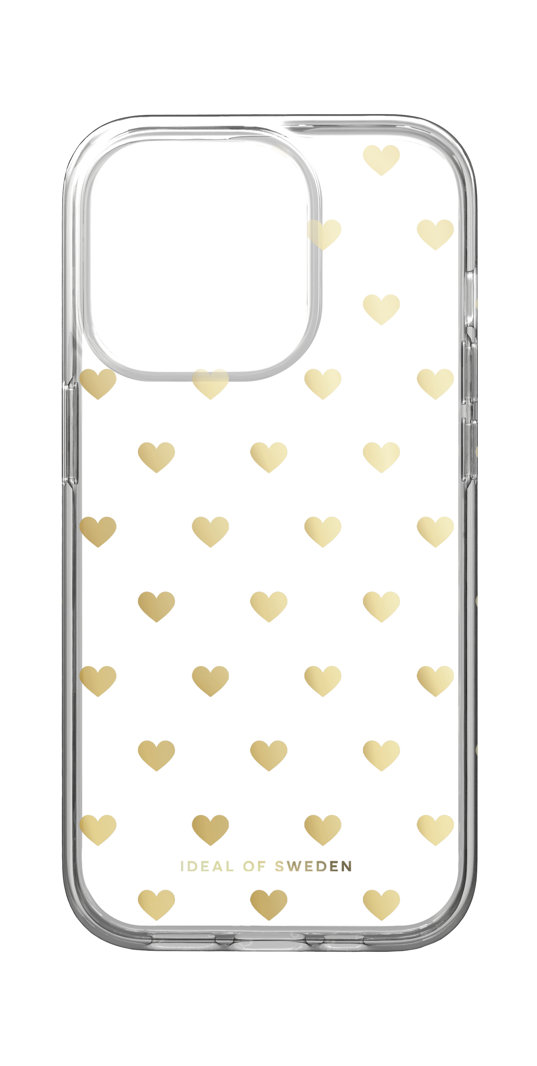 iDeal of Sweden Clear Case MagSafe iPhone 14 Pro Golden Hearts – image 1