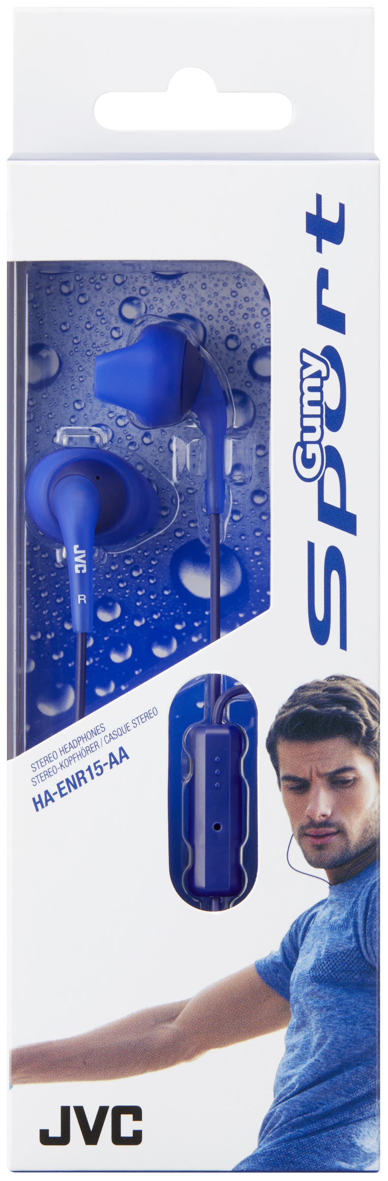 JVC HA-ENR15-AA-E In ear headphones with remote & mic – image 2