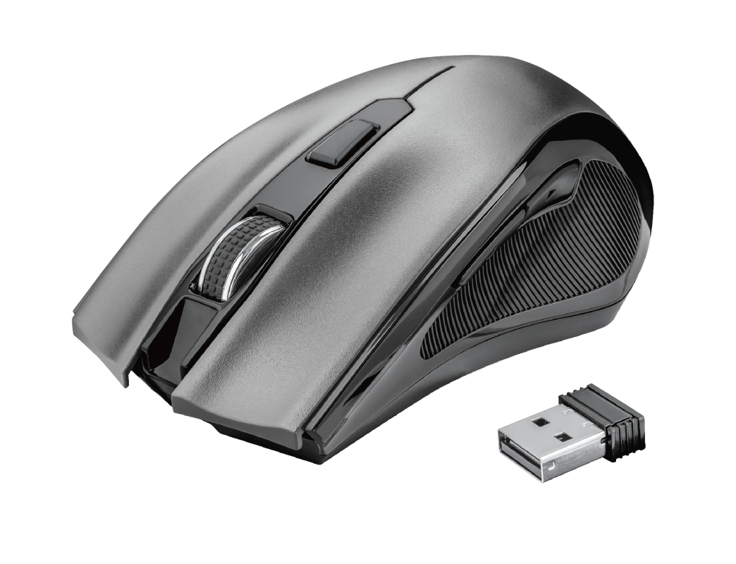 Trust Tecla-2 keyboard Mouse included Universal RF Wireless German Black – image 7