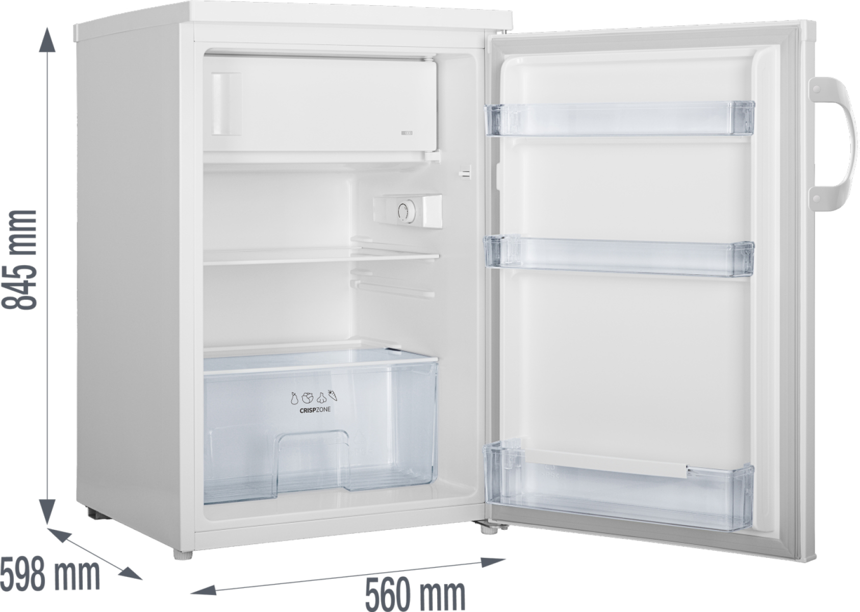 Gorenje RB49CPW combi-fridge Freestanding – image 4