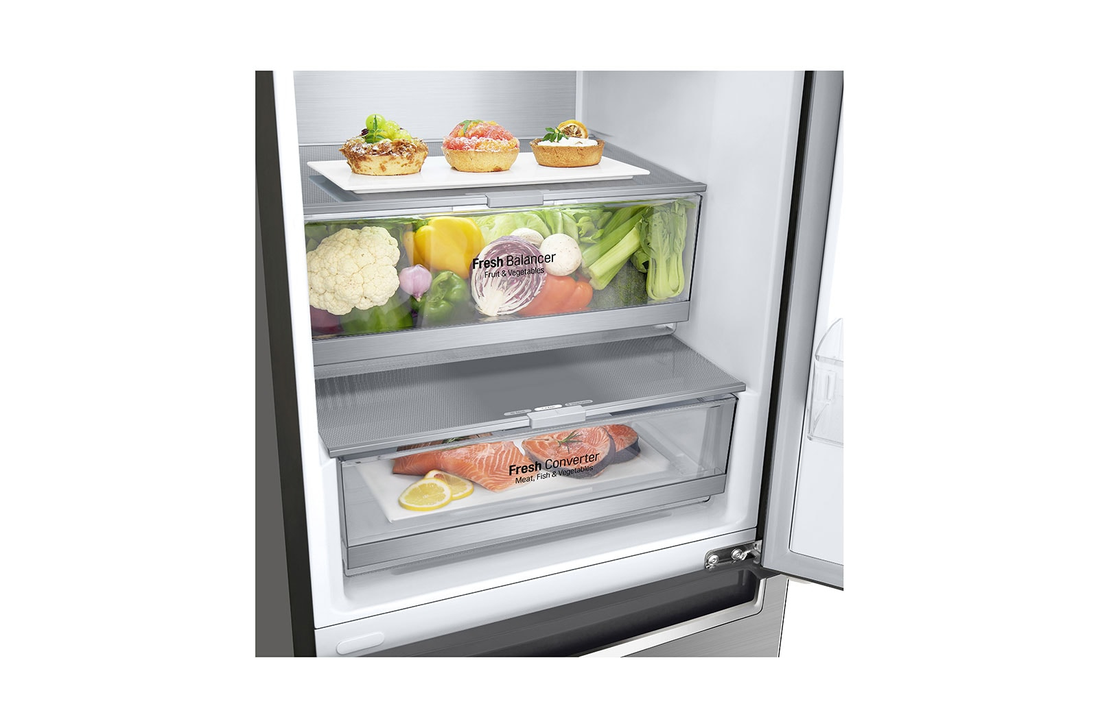 LG GBB72PZUEN fridge-freezer Freestanding – image 3