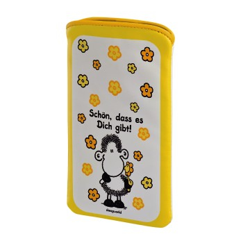 Hama 00123435 mobile phone case Sleeve case White, Yellow