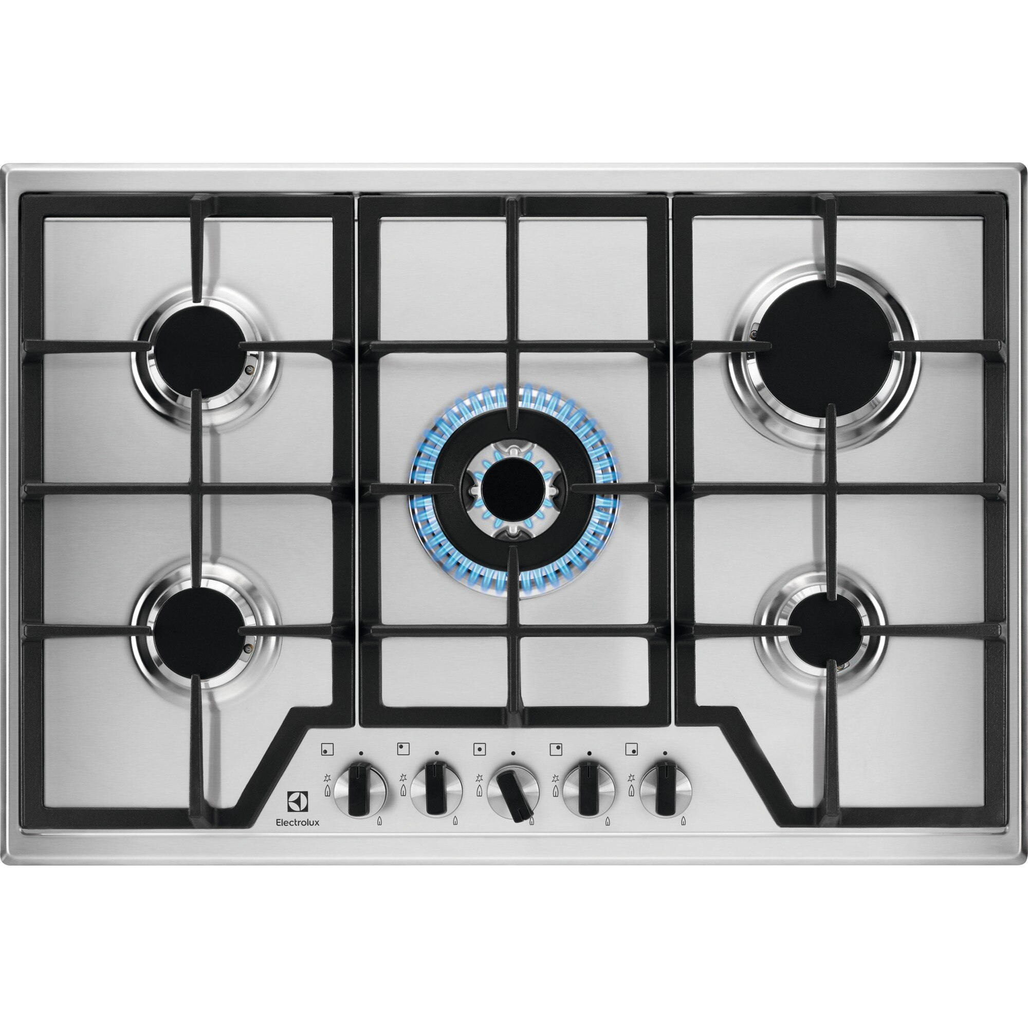 Electrolux KGS7536X hob Stainless steel Built-in