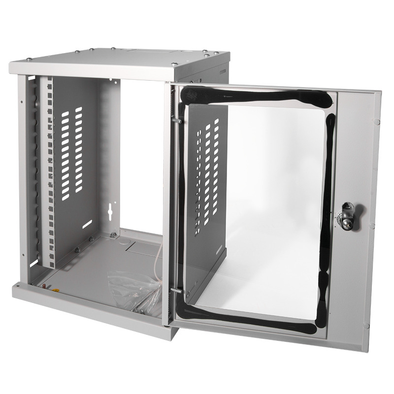 LogiLink W09Z33G rack cabinet 8U Wall mounted rack Grey – image 3