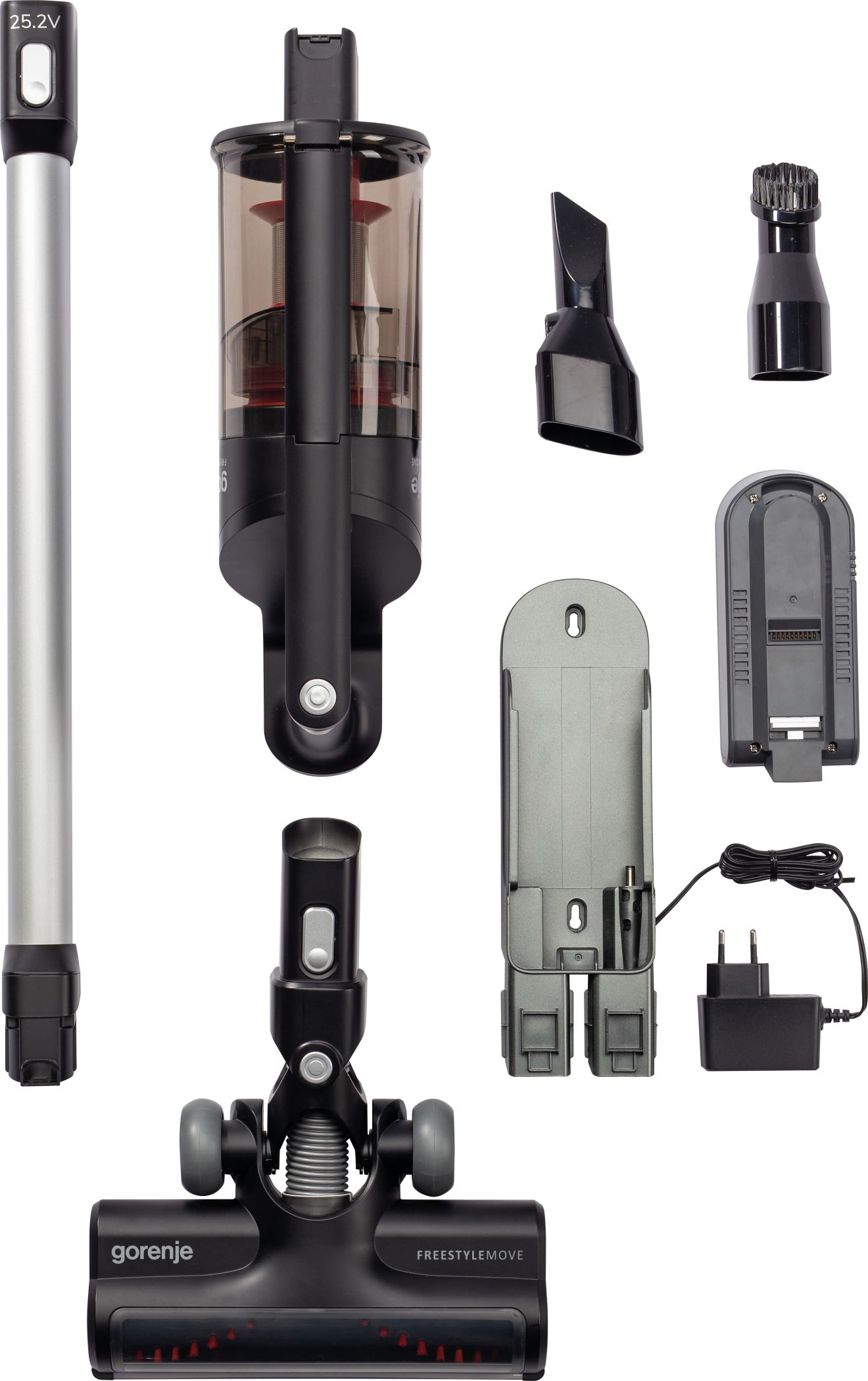 Gorenje SVC252FMBK Stick vacuum Battery Dry HEPA Bagless – image 6