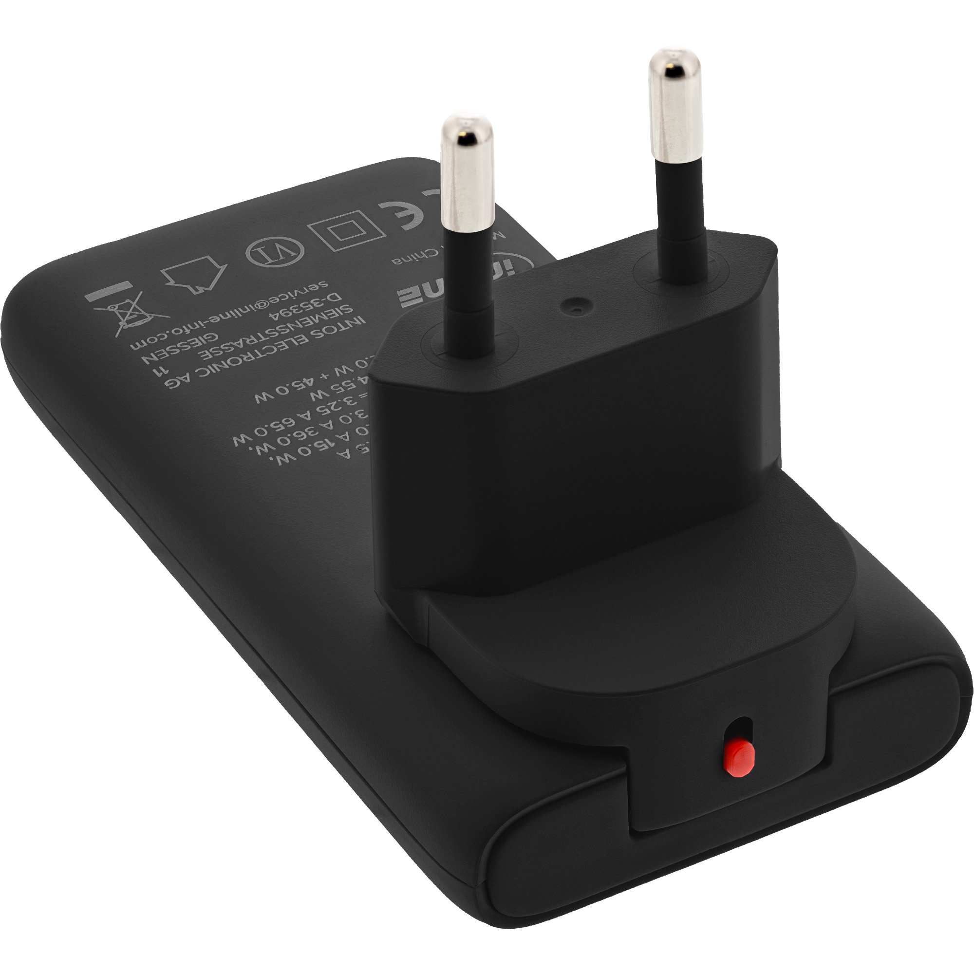 InLine 31519B mobile device charger Universal Black AC Indoor – image 4