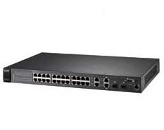Zyxel ZY-ES3124 network switch Managed Black