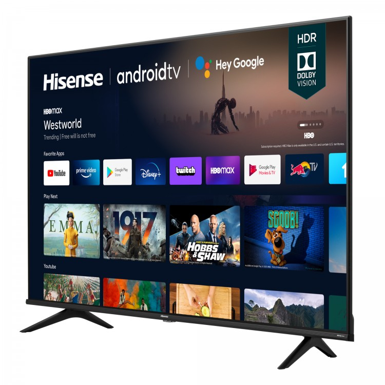 Hisense 43A6G 109.2 cm (43") 4K Ultra HD Smart TV Wi-Fi Black, Grey – image 3