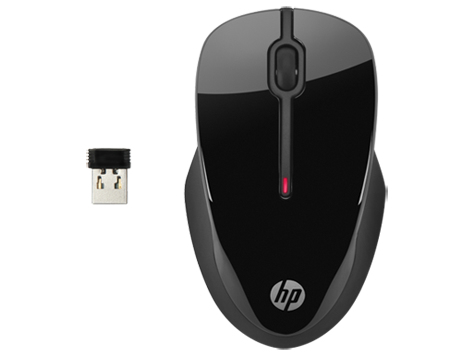 HP X3500 mouse Office Ambidextrous RF Wireless – image 1