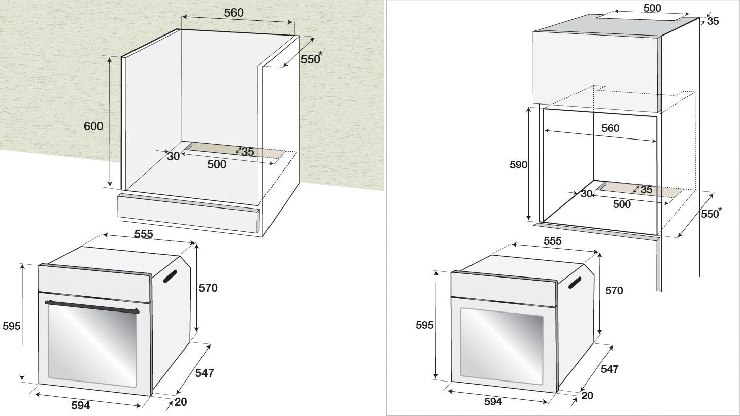 Beko BIM16300DXOS oven – image 2