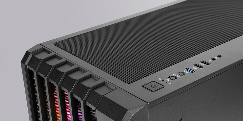 Mars Gaming MC-VAULT computer case Midi Tower Black – image 4