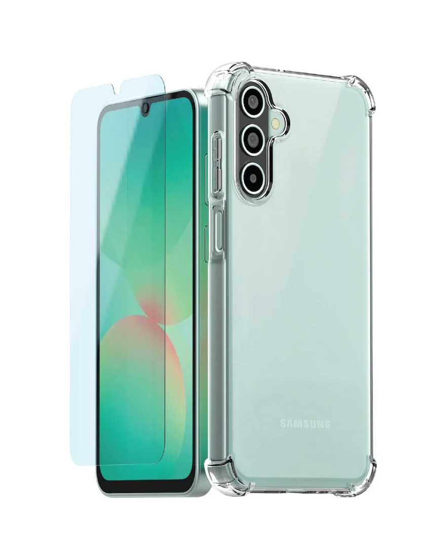SAMSUNG Pack coque transparente + verre trempé Designed for Samsung...