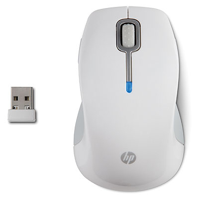 HP Wireless Comfort (Silver) Mobile Mouse – image 2