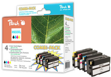 Peach 315751 ink cartridge 4 pc(s) Black, Cyan, Magenta, Yellow
