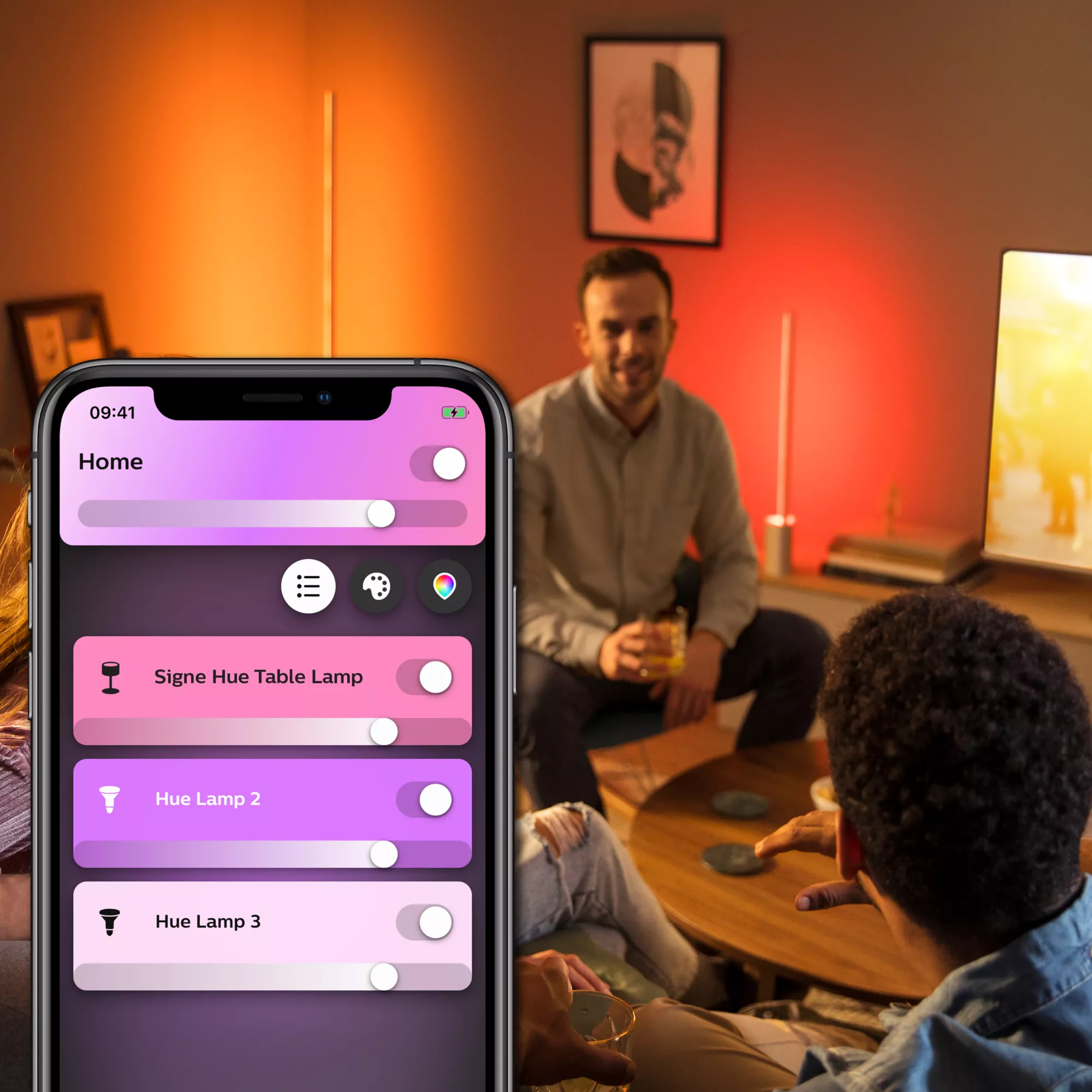 Philips by Signify Philips Hue White and colour ambience Signe table light – image 6