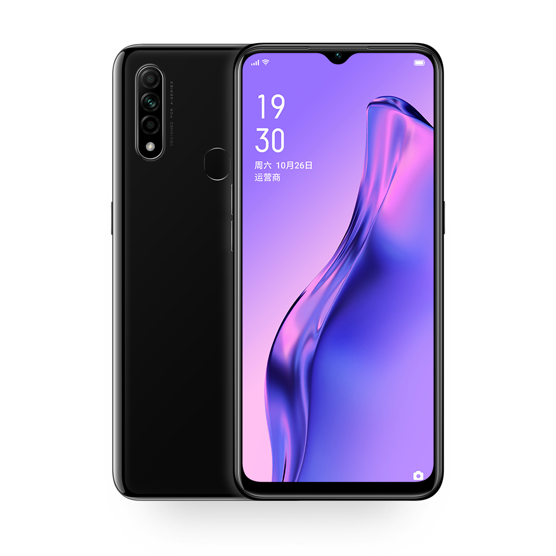 Oppo A8 16.5 cm (6.5") Dual SIM ColorOS 4G Micro-USB 4 GB 128 GB 4230 mAh Black – image 1