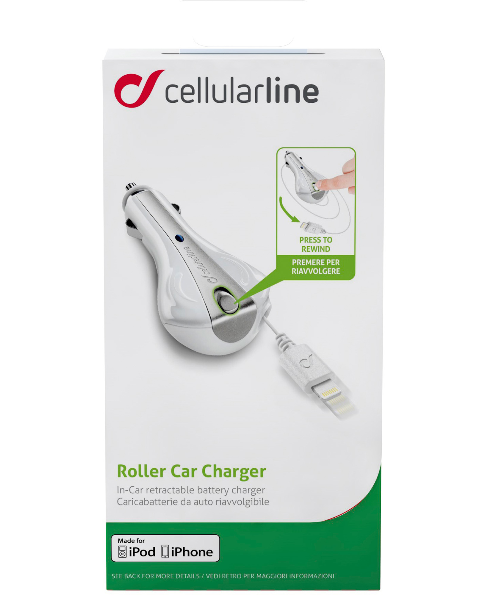Cellularline Roller Car Charger – image 3