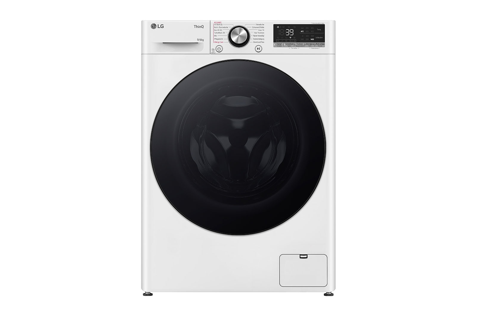 LG W4WR7096Y washer dryer Freestanding Front-load White – image 1