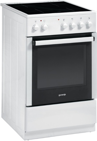 Gorenje EC51101AW cooker Freestanding cooker Electric Ceramic hob White