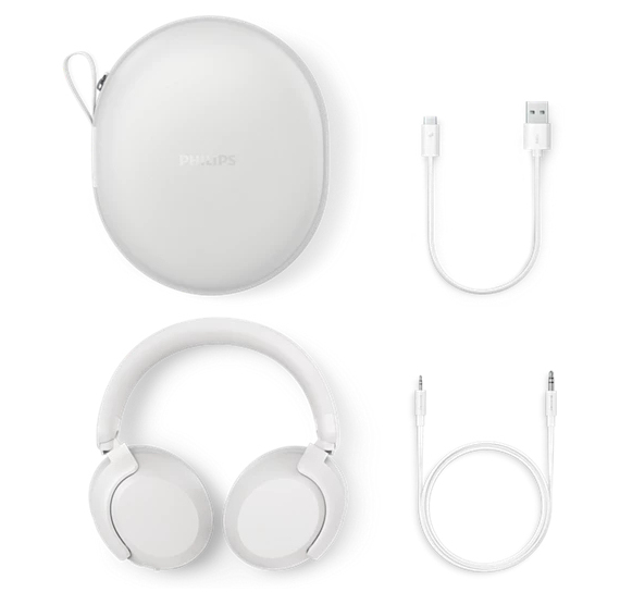 Philips TAH6000WT/00 headphones/headset Wired & Wireless Head-band Calls/Music Bluetooth White – image 9
