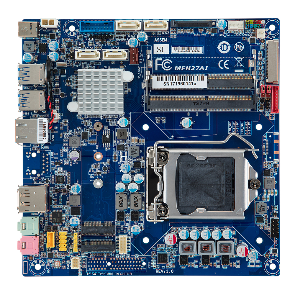 GIGABYTE MFH27AI Intel® H270 LGA 1151 (Socket H4) Thin Mini ITX – image 4