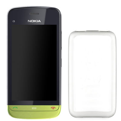 Celly GELSKIN133W mobile phone case Cover White