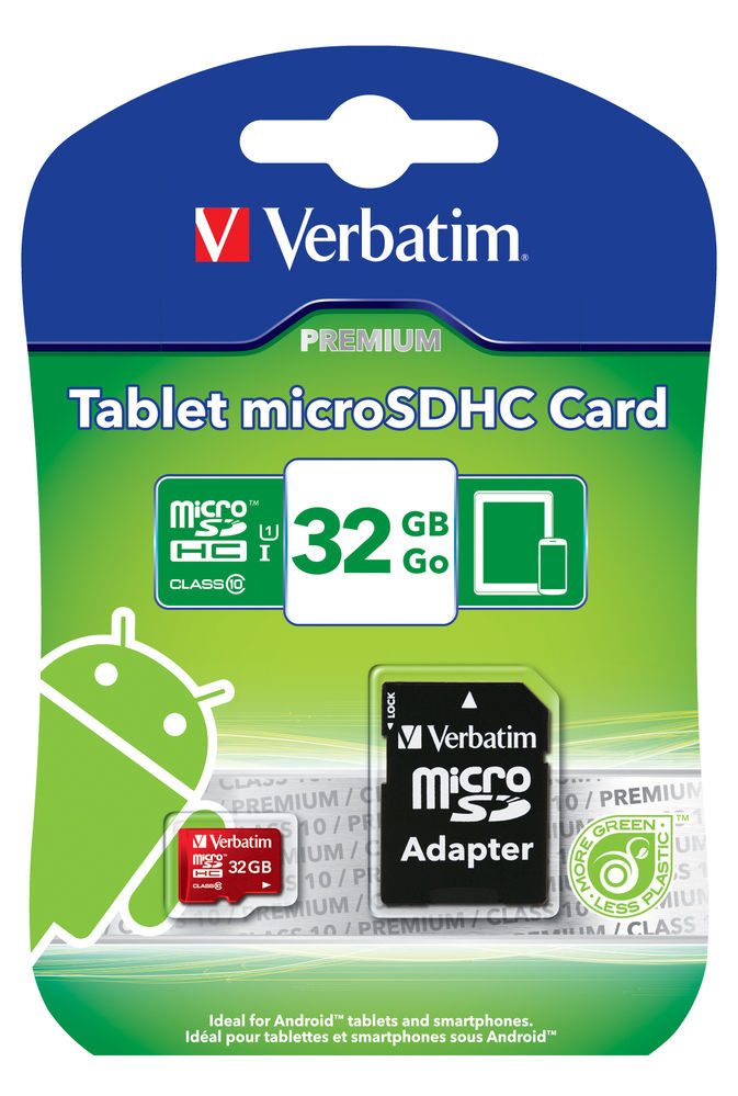 Verbatim 32GB Tablet microSDHC Class 10 – image 2
