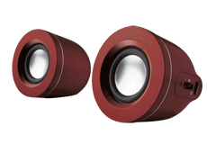 Trust Sphere Notebook Speaker Red Wired image 3