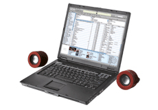 Trust Sphere Notebook Speaker Red Wired image 7