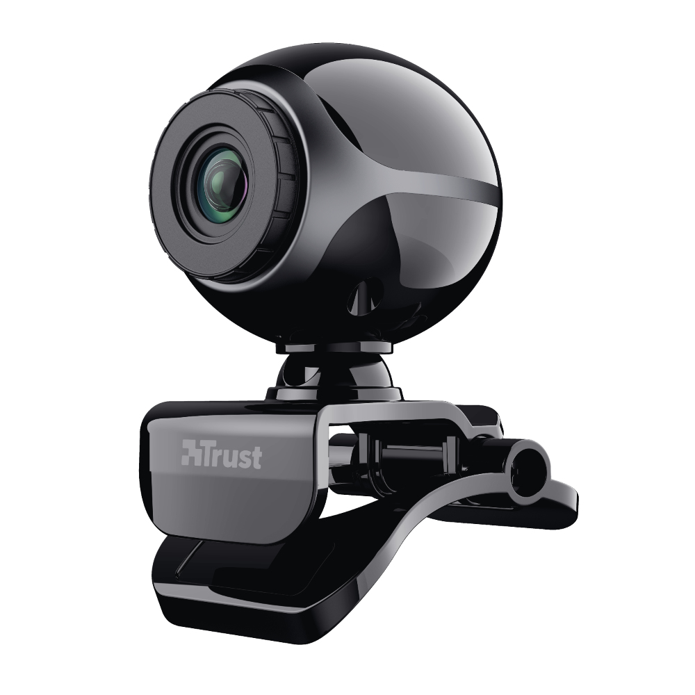 Trust Exis Webcam webbkameror 0,3 MP 640 x 480 pixlar USB 2.0 Svart