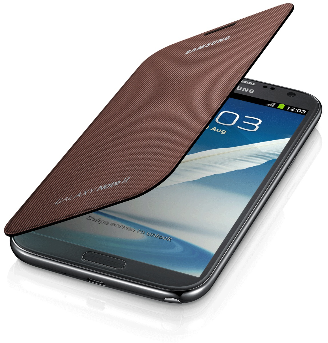 Samsung EFC-1J9F mobile phone case Flip case Brown – image 3